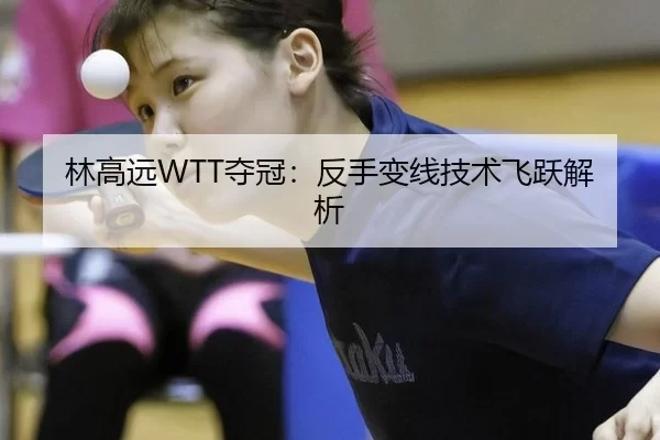 林高远WTT夺冠：反手变线技术飞跃解析